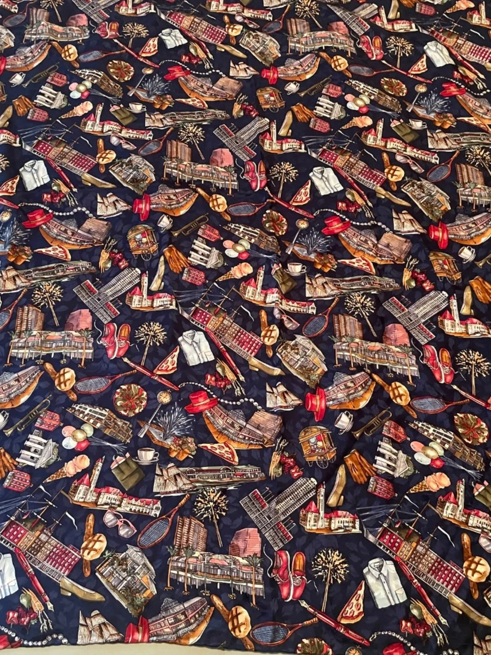 Vintage oversize Nicole Miller scarf